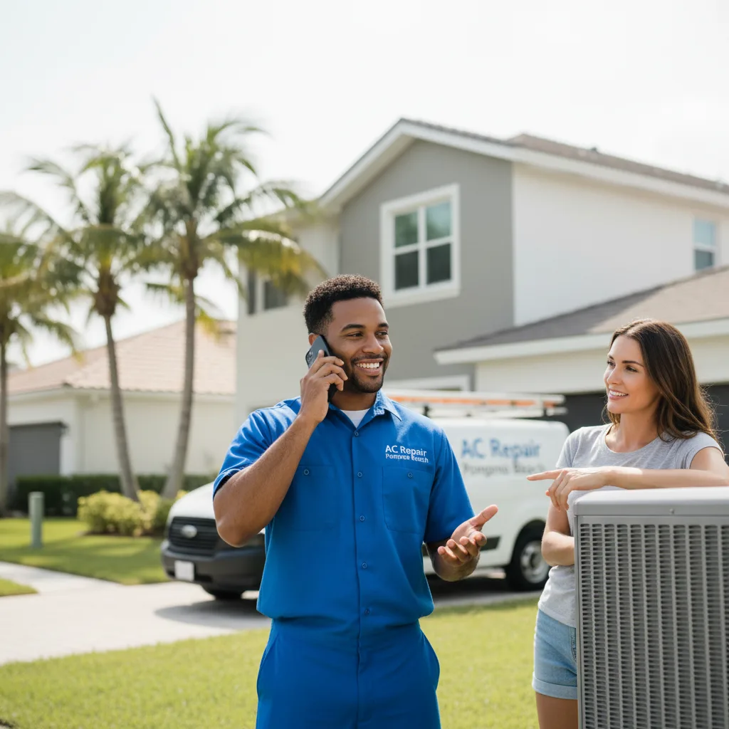 AC Repair Pompano Beach customer support in Weaver